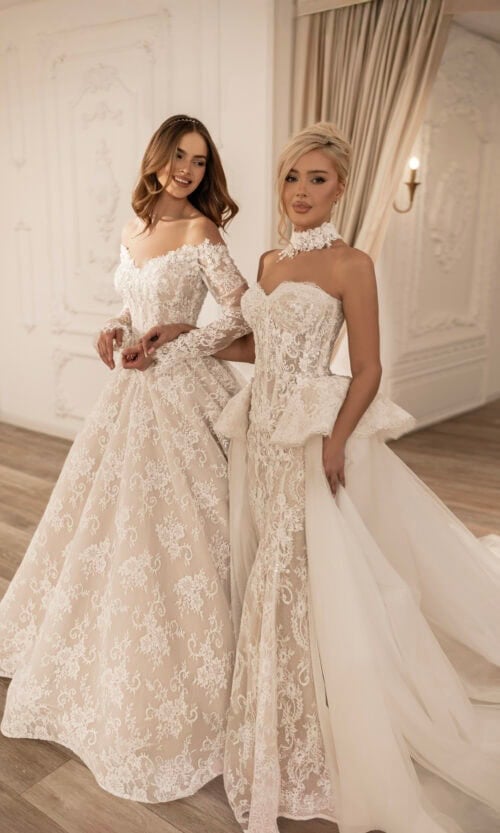 שמלה דגם ZSC25166 קטגוריית שמלות כלה